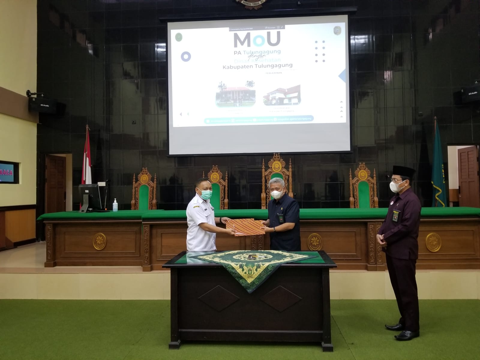 2022 05 25 Rabu, MoU PA Tulungagung dengan Dinkes Tulungagung foto 2
